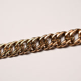 DOUBLE CUBAN CHAIN BRACELET